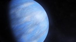 Neptune Like Exoplanet Art Concept